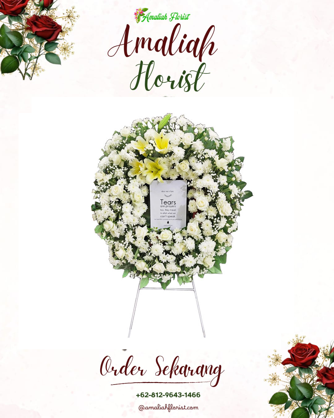 Krans Bunga Duka Silungkang